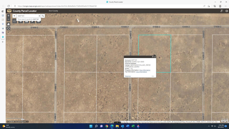 7379 N 3400 W, Lot 1 Block C, CVA, Cedar City, photo 3