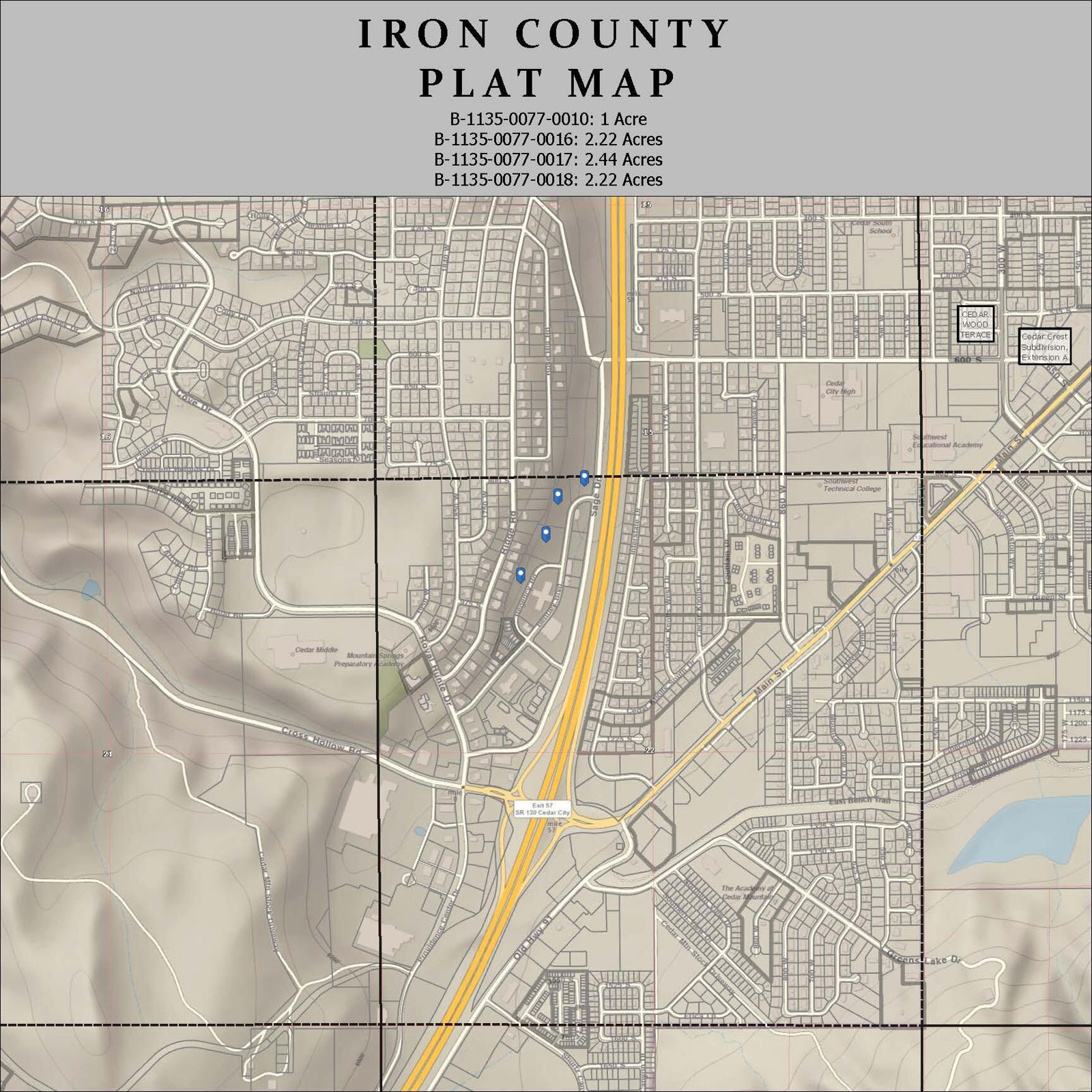Regency Road and Bentley Blvd., Cedar City, photo 1