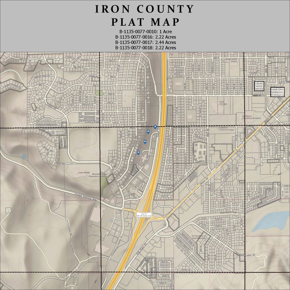 Regency Road and Bentley Blvd., Cedar City