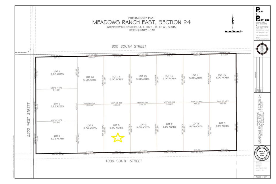 800 S 5300 W, Lot 5 Ph 2, Cedar City, photo 2