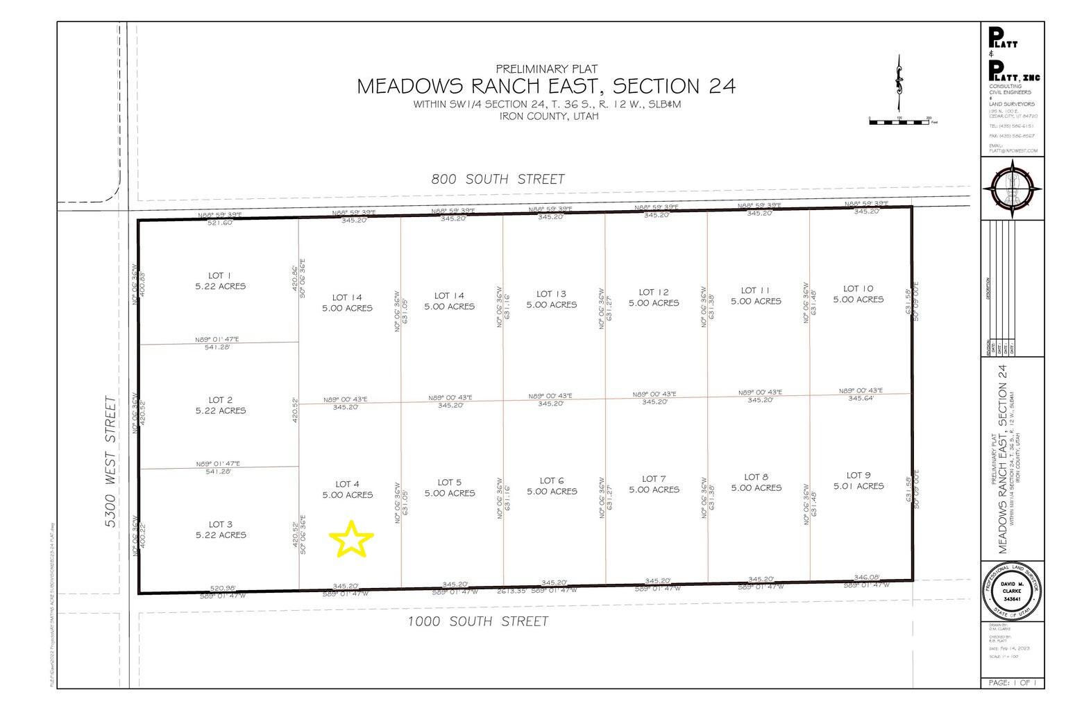 800 S 5300 W, Lot 4 Ph 2, Cedar City, photo 2 of 29