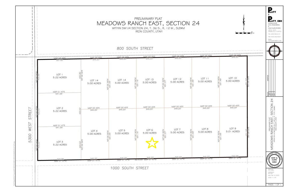 800 S 5300 W, Lot 6 Ph 2, Cedar City, photo 2