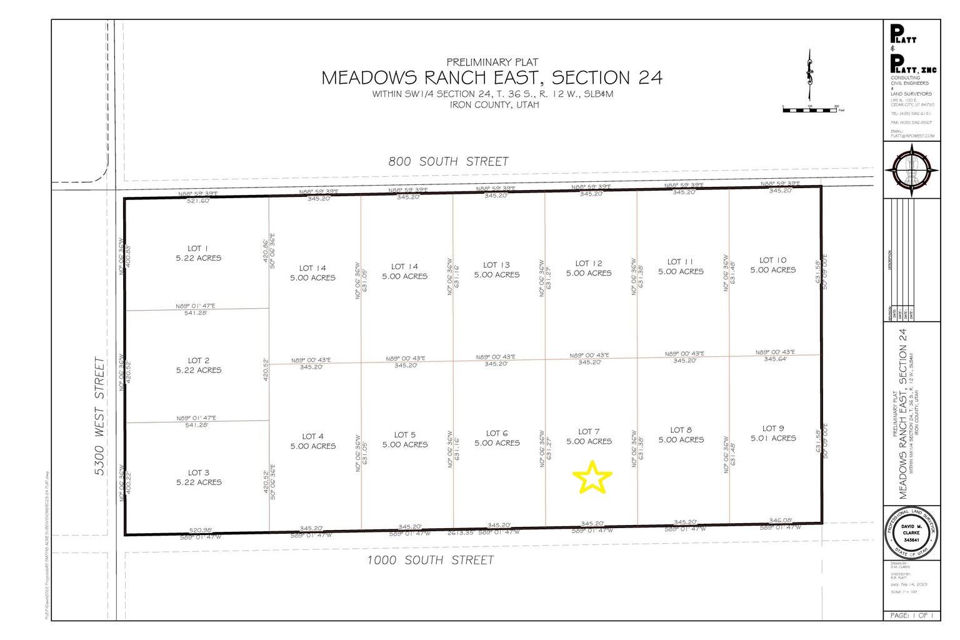 800 S 5300 W, Lot 7 Ph 2, Cedar City, photo 2