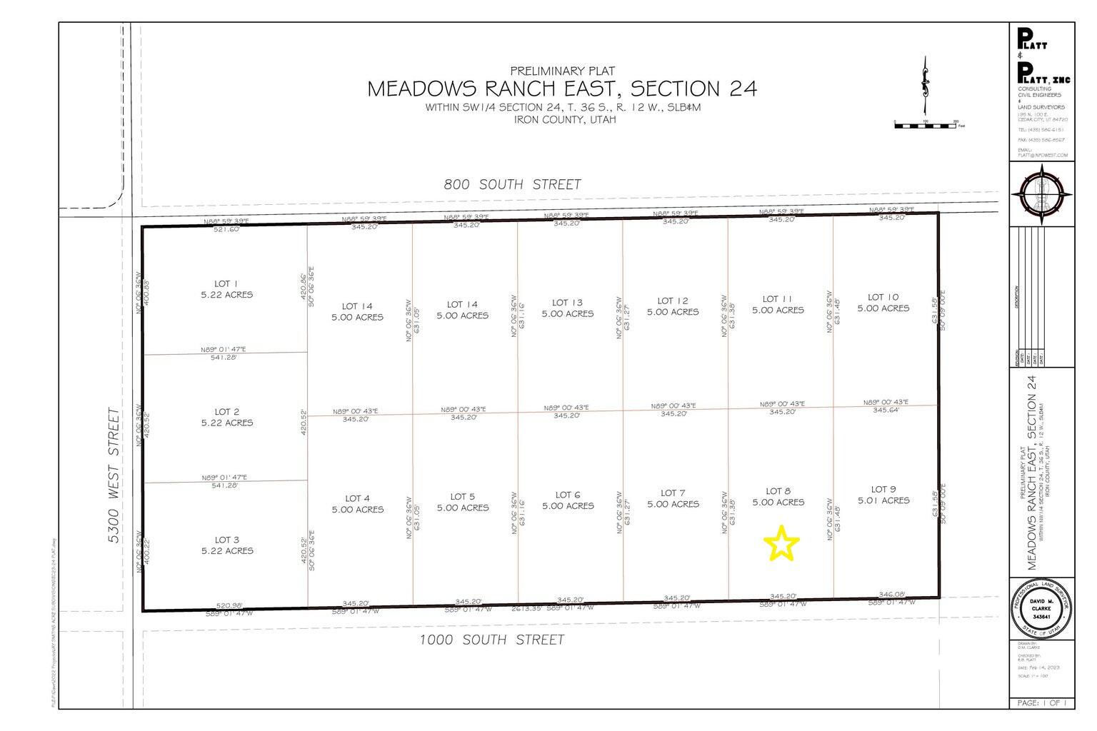 800 S 5300 W, Lot 8 Ph 2, Cedar City, photo 2 of 29