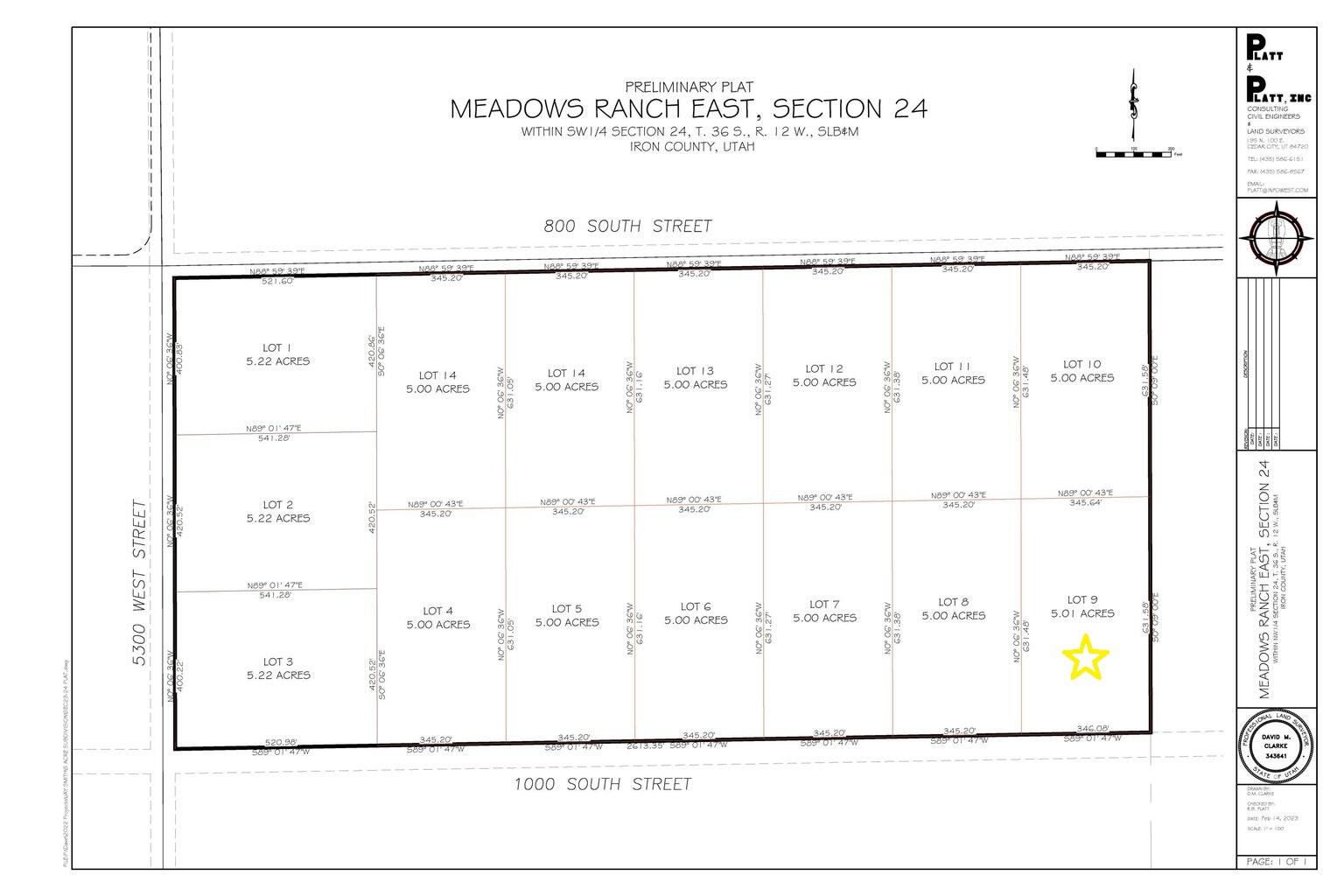 800 S 5300 W, Lot 9 Ph 2, Cedar City, photo 2 of 29