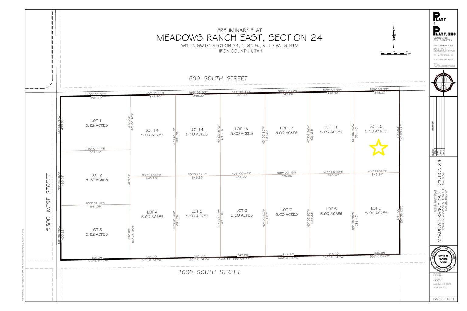 800 S 5300 W, Lot 10 Ph 2, Cedar City, photo 2 of 29