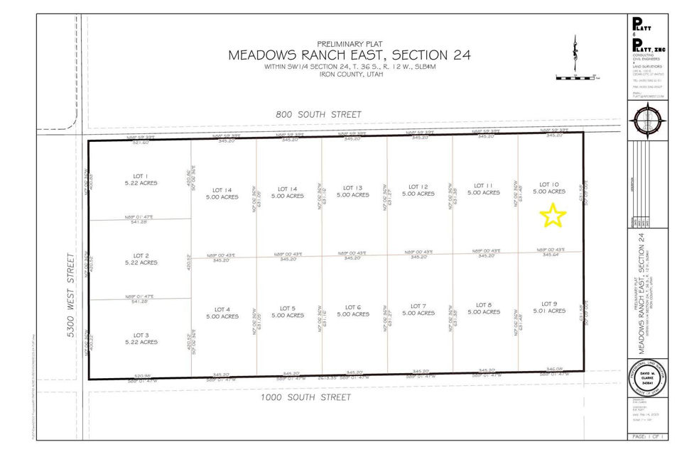 800 S 5300 W, Lot 10 Ph 2, Cedar City, photo 2