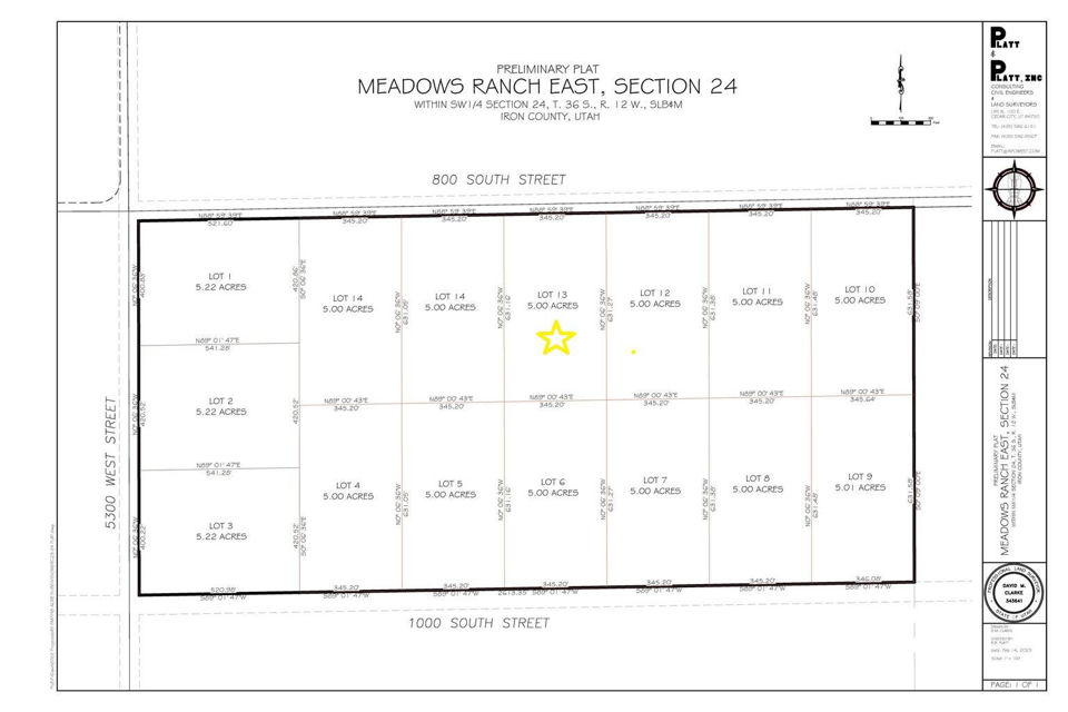 800 S 5300 W, Lot 13 Ph 2, Cedar City, photo 2