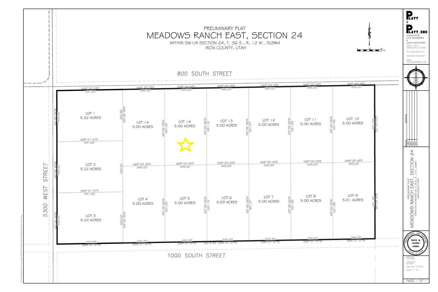 800 S 5300 W, Lot 14 Ph 2, Cedar City, photo 2 of 29
