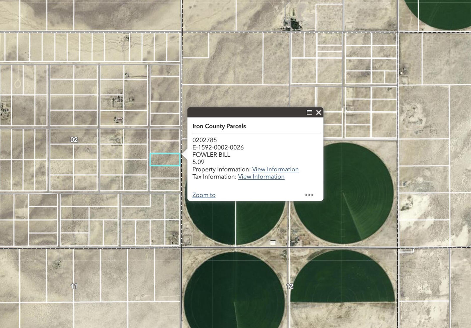 5.09 Acre w/ 0.50 AF Water, Beryl, photo 8 of 11