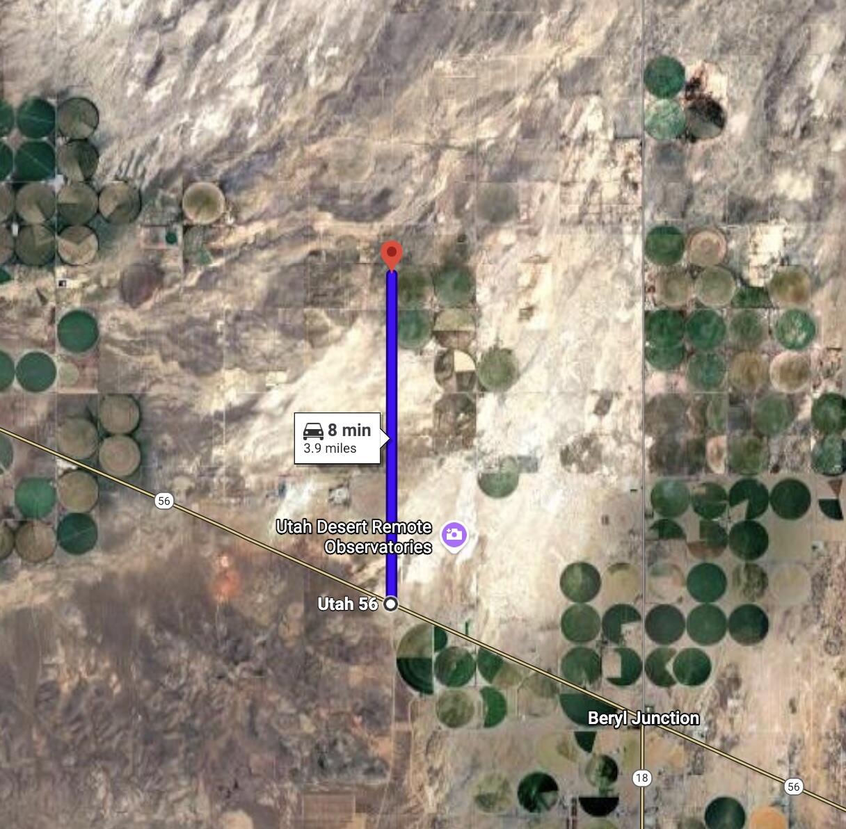 5.09 Acre w/ 0.50 AF Water, Beryl, photo 10 of 11