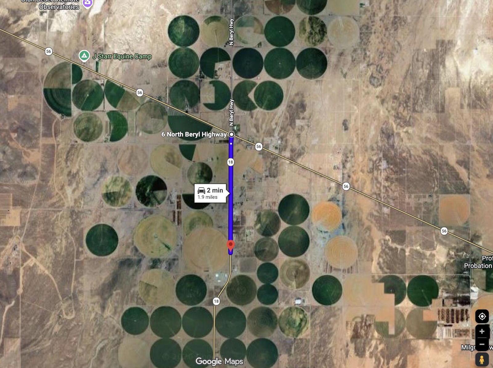 2.18 Acre w/ Well Share 1 AF, Beryl, photo 14 of 15