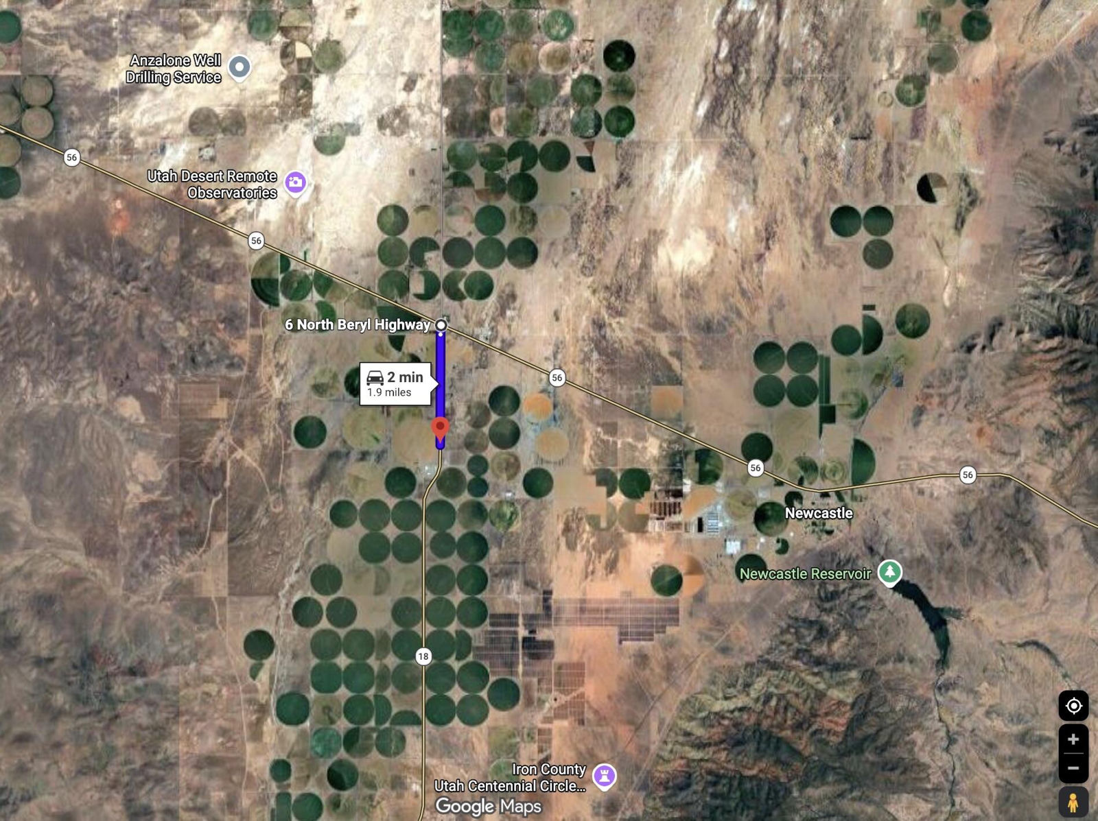 2.18 Acre w/ Well Share 1 AF, Beryl, photo 15 of 15