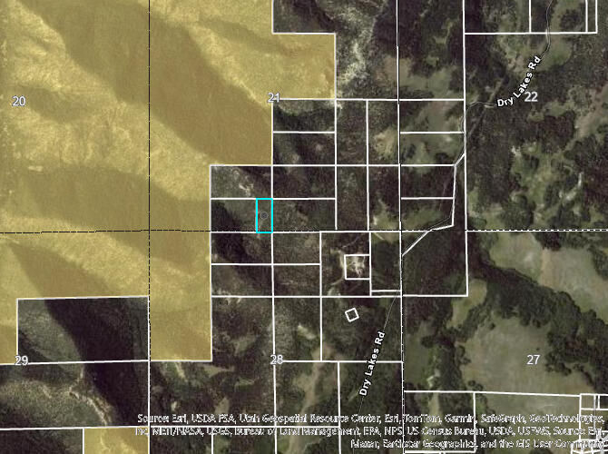 5 ACRES West of Dry Lakes Rd, Brian Head, photo 4 of 4
