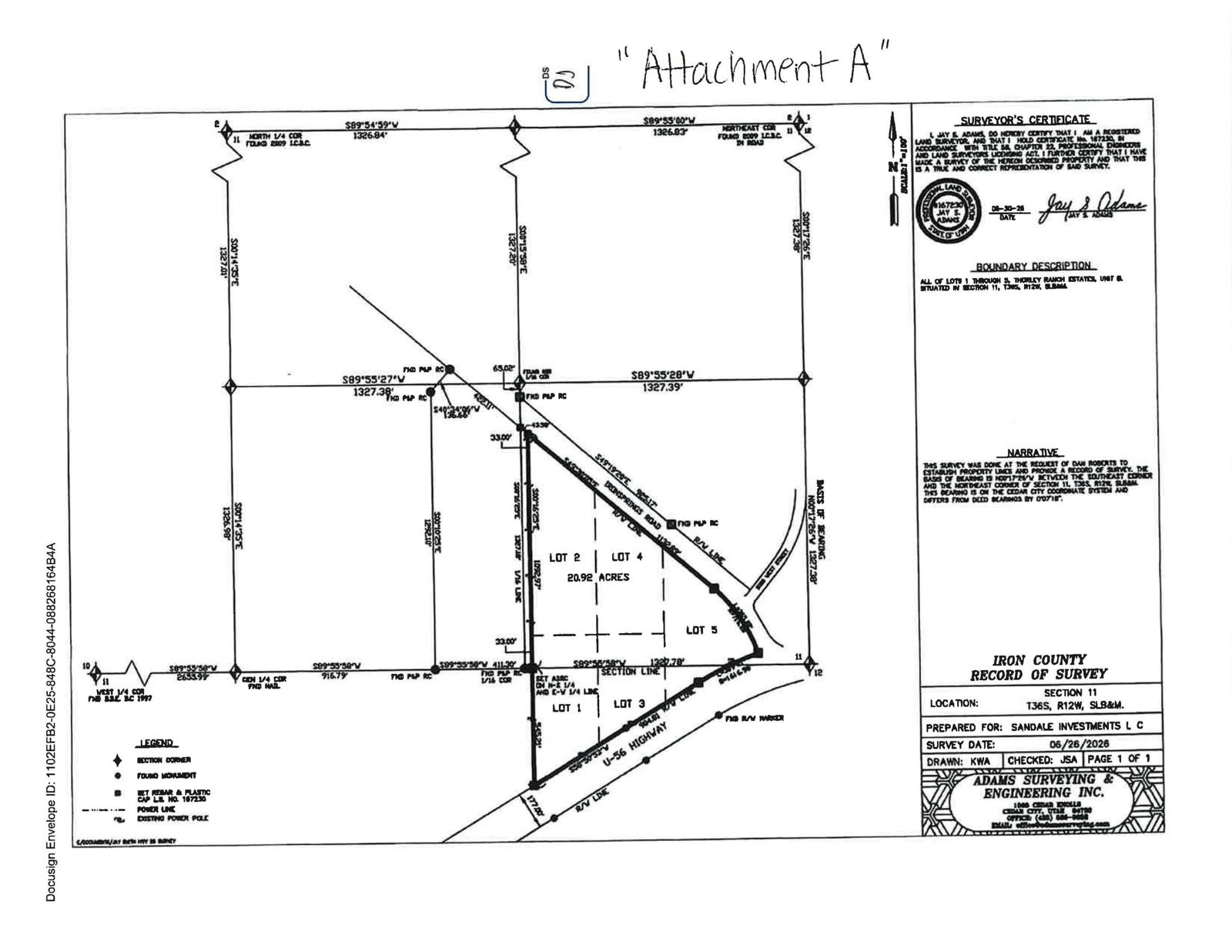 20.92 Acres Iron Springs RD, Cedar City, photo 20 of 20