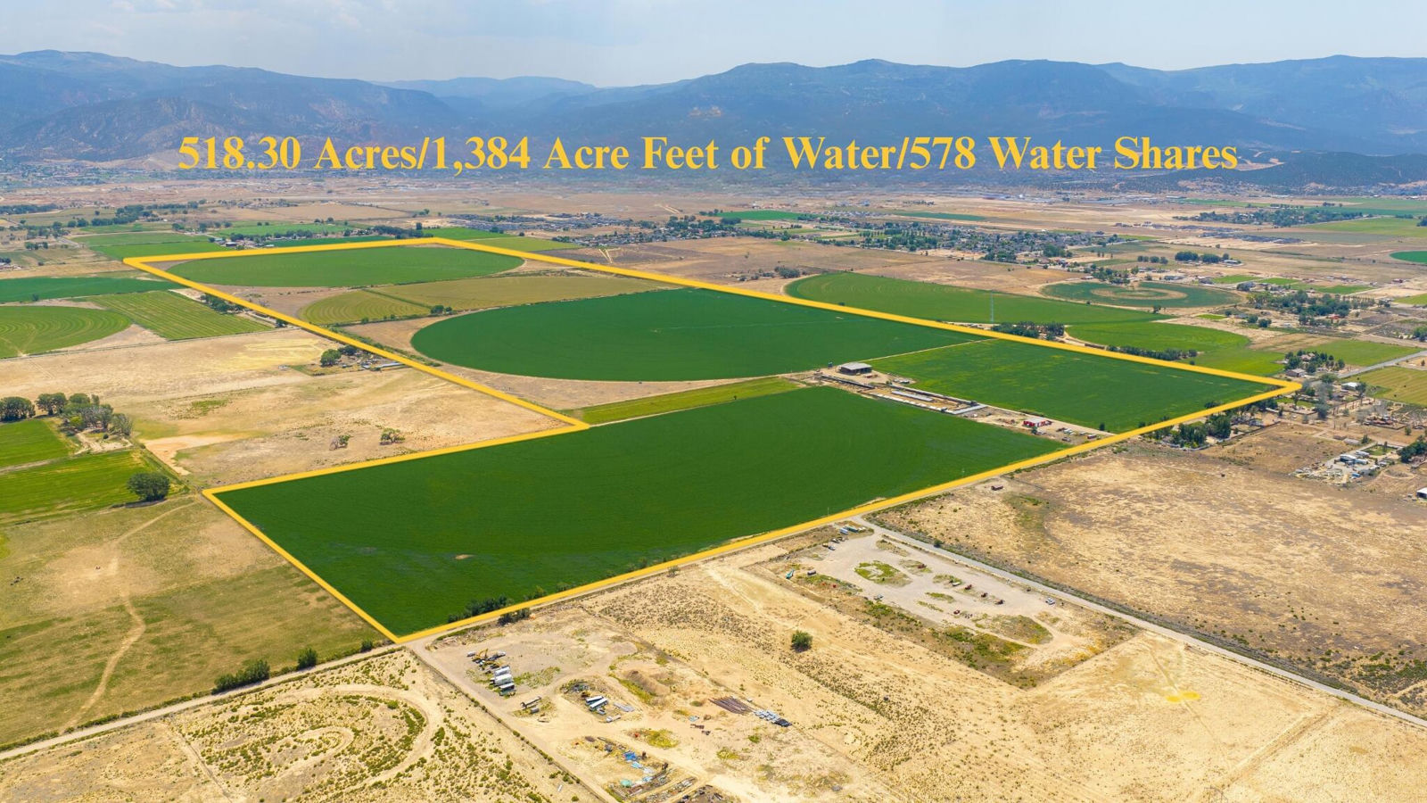 518 Acres 1384 AF Water, 578 Water Share, Cedar City, photo 1
